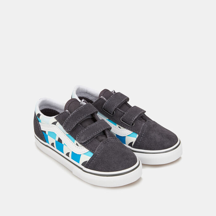 Vans Kids' Old Skool V Unisex Shoe Black image number 1