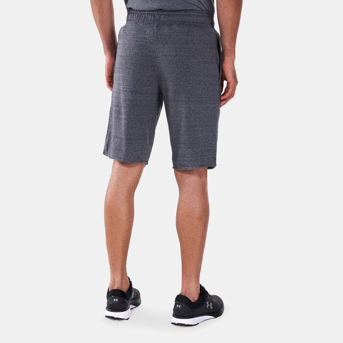 Under Armour Men's Rival Terry Shorts Grey Under Armour Men's Rival Terry Shorts Grey image number 1