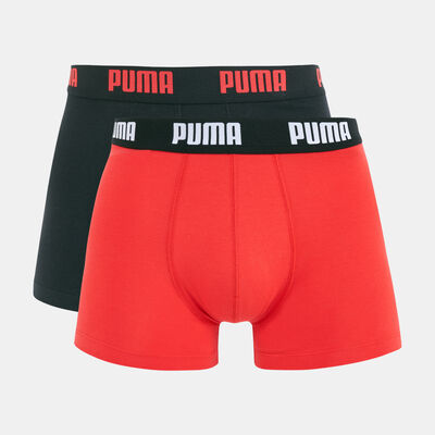 PUMA Men's Basic Boxers (2 Pack) Multi