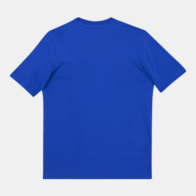 adidas Kids' Essentials Big Logo T-Shirt Blue
