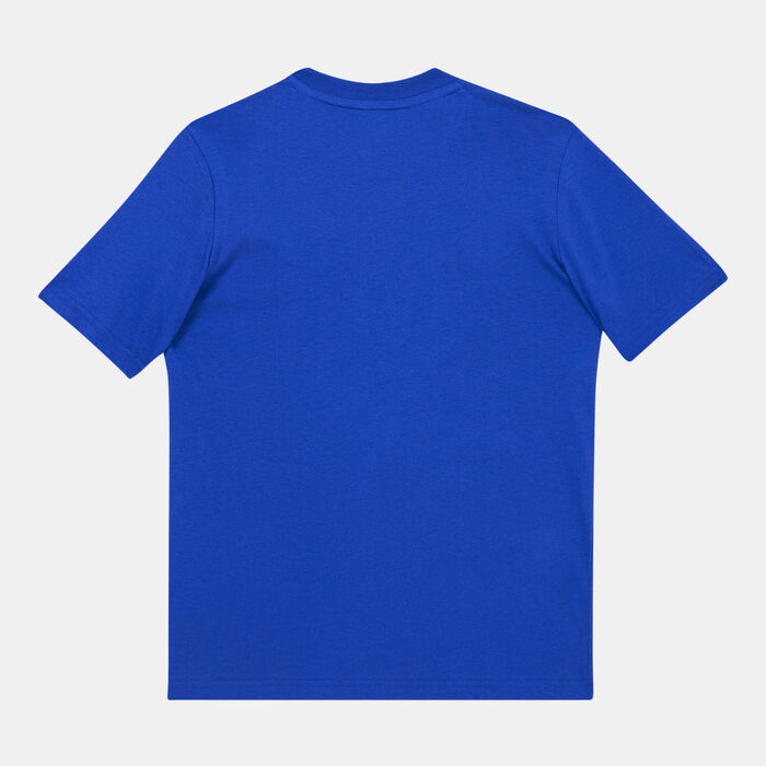adidas Kids' Essentials Big Logo T-Shirt Blue image number 1