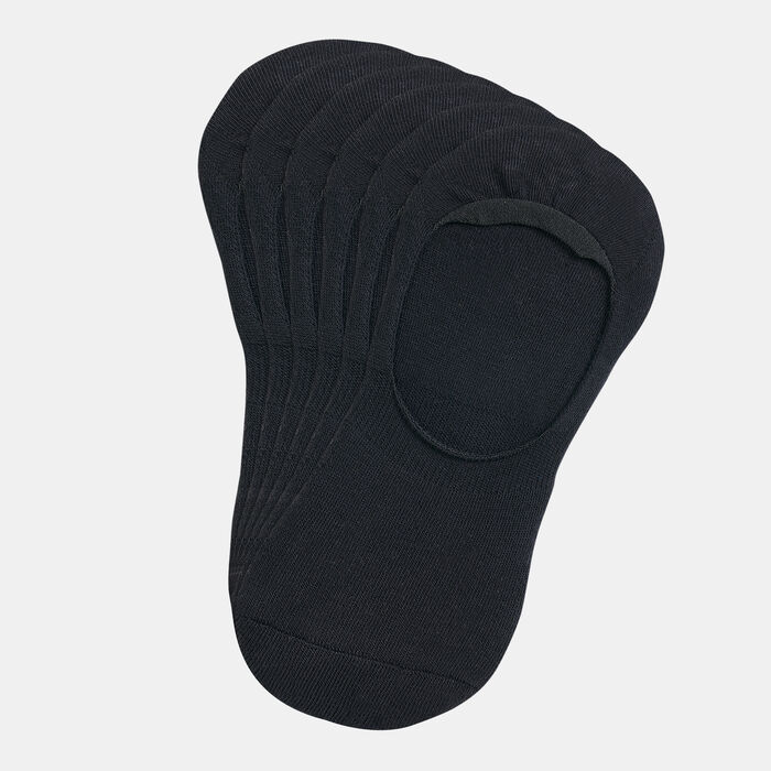 Sun and Sand Sports Men's Half-Cushioned No-Show Socks (3 Pack) - L/XL Black image number 0