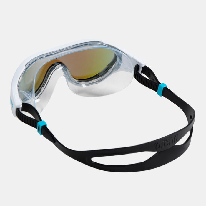 Arena The One Mask Mirror Swimming Goggles Blue Arena The One Mask Mirror Swimming Goggles Blue image number 3