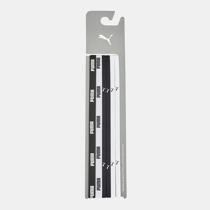 PUMA Women's AT Sportbands (6-Pack) Black PUMA Women's AT Sportbands (6-Pack) Black image number 0