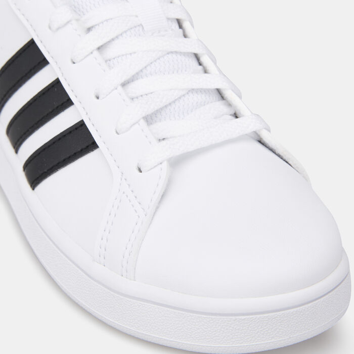 adidas Kids' Grand Court Shoe (Younger Kids) White adidas Kids' Grand Court Shoe (Younger Kids) White image number 9