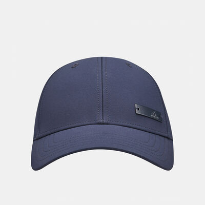 adidas Men's Metal Badge Lightweight Baseball Cap Blue