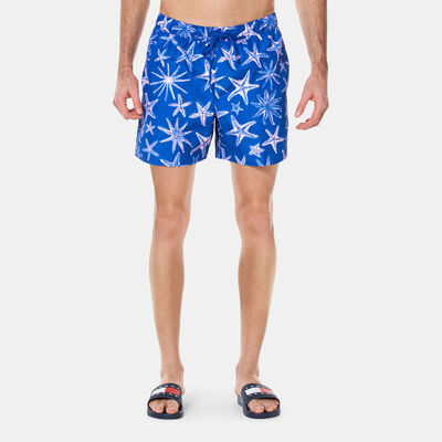 Tommy Hilfiger Men's Printed Swimming Shorts Blue