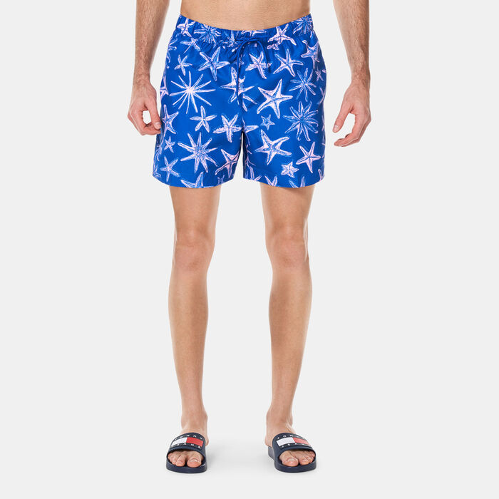 Tommy Hilfiger Men's Printed Swimming Shorts Blue image number 0