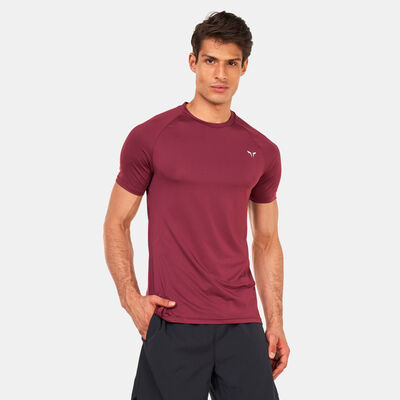 SQUATWOLF Men's Limitless Razor T-Shirt Red