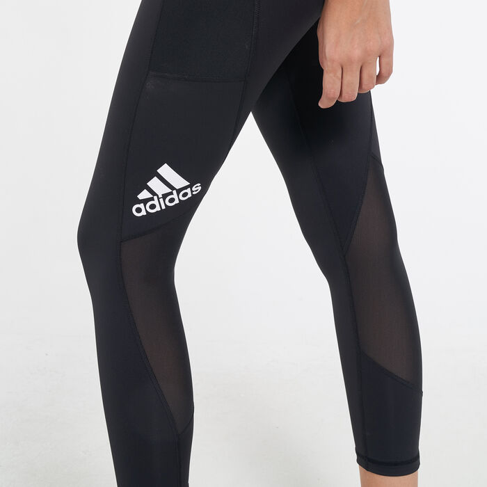 adidas Women's Training Alphaskin 7/8 Leggings Black adidas Women's Training Alphaskin 7/8 Leggings Black image number 3