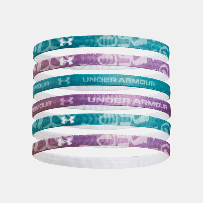 Under Armour Kids' Graphic Headbands - 6 Pieces (Younger and Older Kids) Green Under Armour Kids' Graphic Headbands - 6 Pieces (Younger and Older Kids) Green image number 0