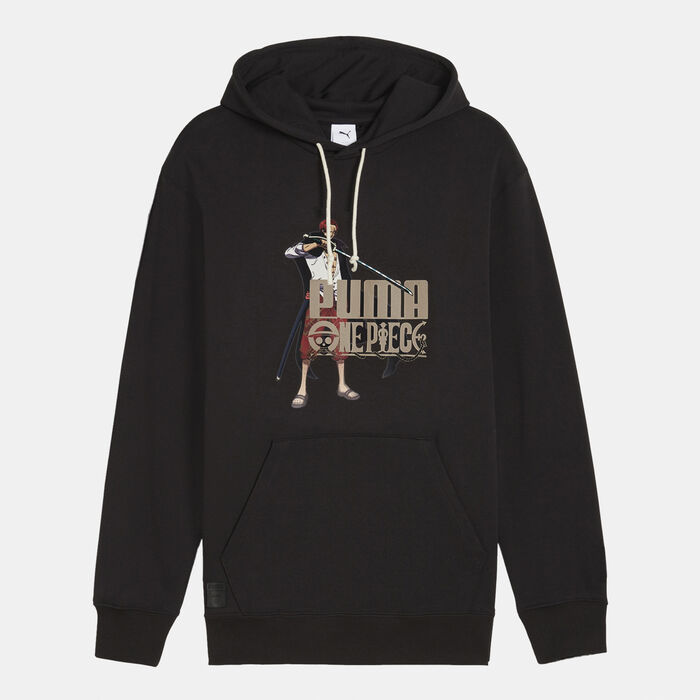 PUMA Men's One Piece Hoodie Black PUMA Men's One Piece Hoodie Black image number 0