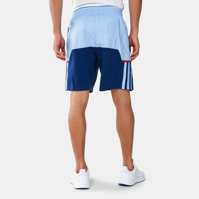 adidas Men's Trae Shorts Blue adidas Men's Trae Shorts Blue image number 1