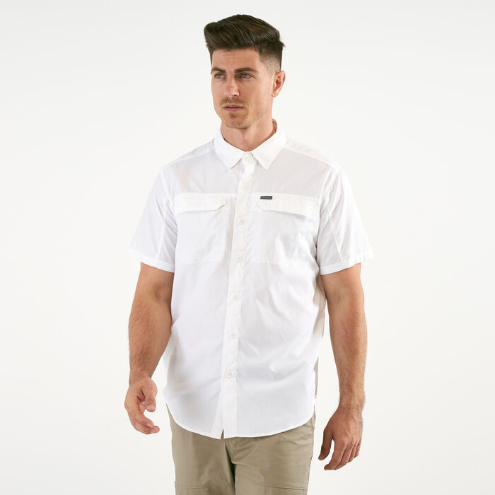 Columbia Men's Silver Ridge™ 2.0 Short Sleeve Shirt White Columbia Men's Silver Ridge™ 2.0 Short Sleeve Shirt White image number 0