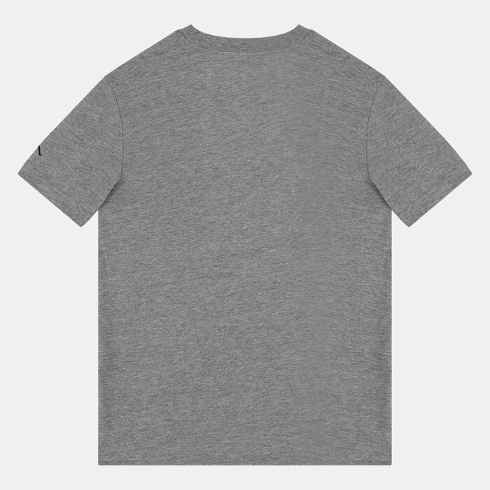Jordan Kids' Air Dunk Comics T-Shirt Grey Jordan Kids' Air Dunk Comics T-Shirt Grey image number 1