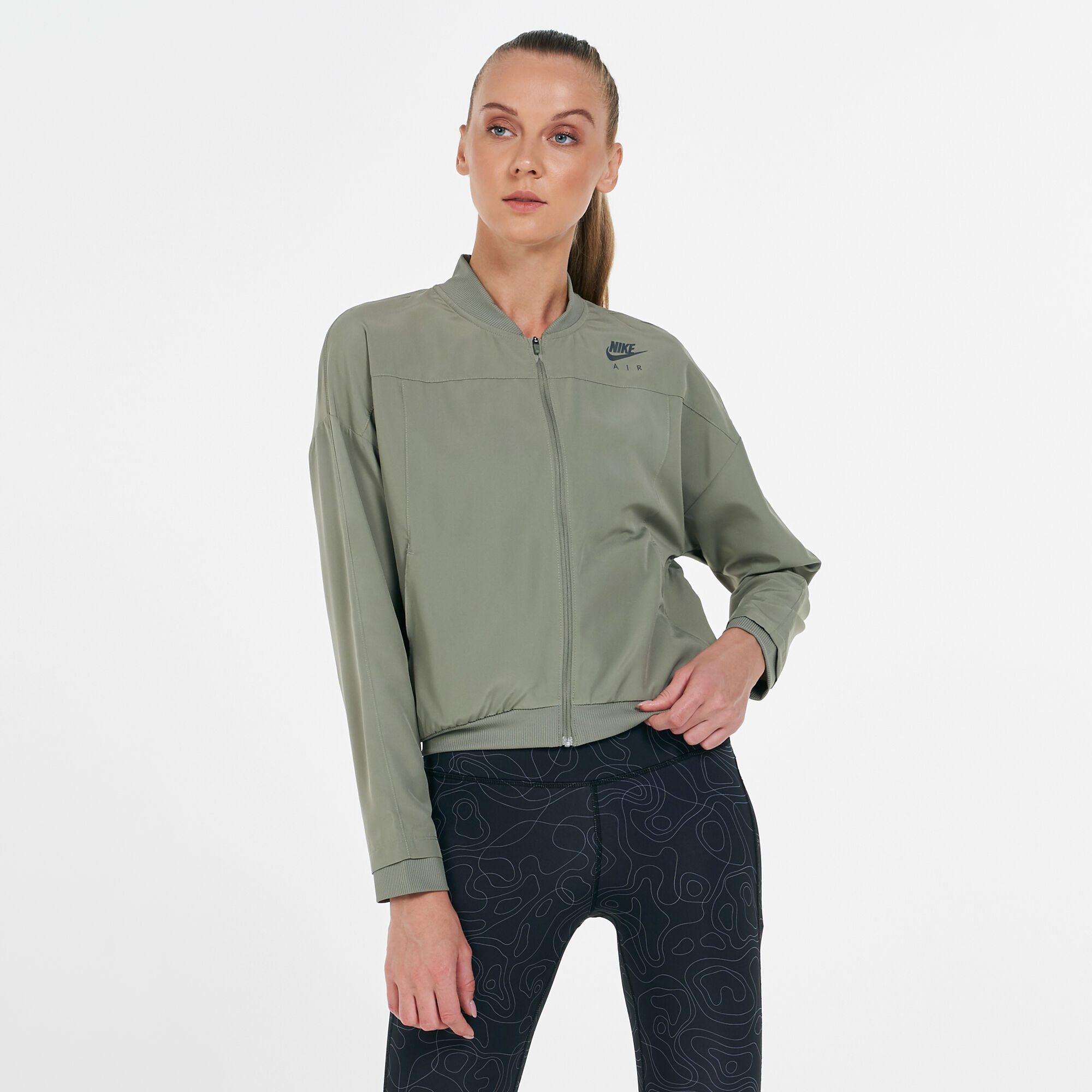 Nike air jacket grey store
