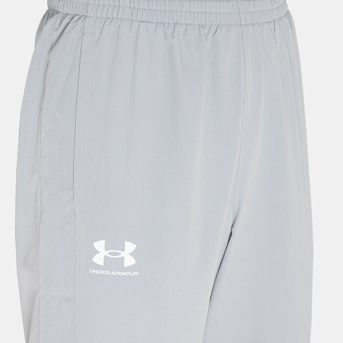 Under Armour Men's Rival Woven Windbreaker Pants Grey image number 2