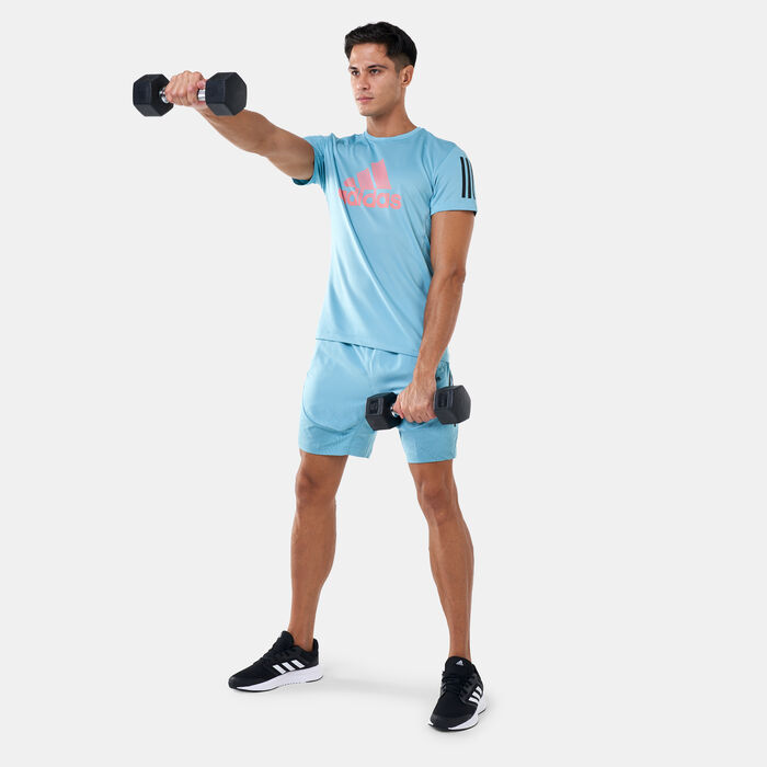adidas Men’s AEROREADY Warrior T-Shirt Green adidas Men’s AEROREADY Warrior T-Shirt Green image number 2