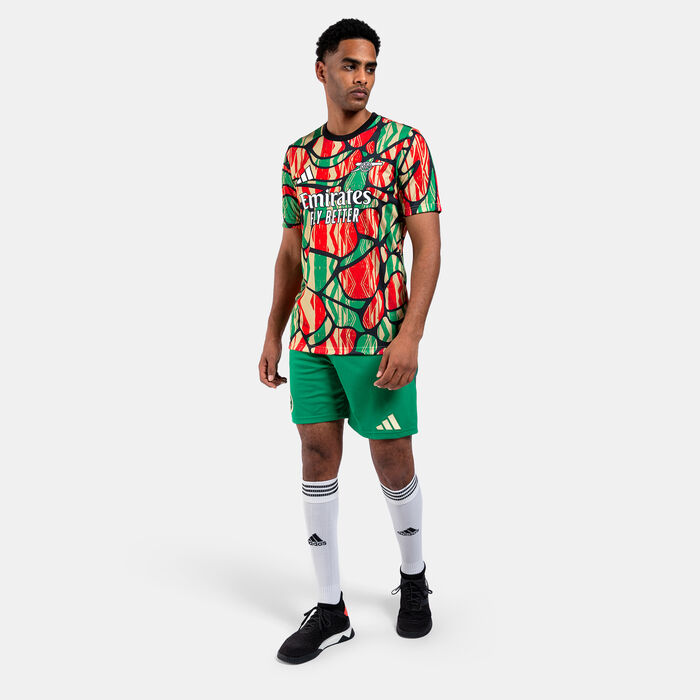 adidas Men's Arsenal Pre-Match Football Jersey Red image number 2