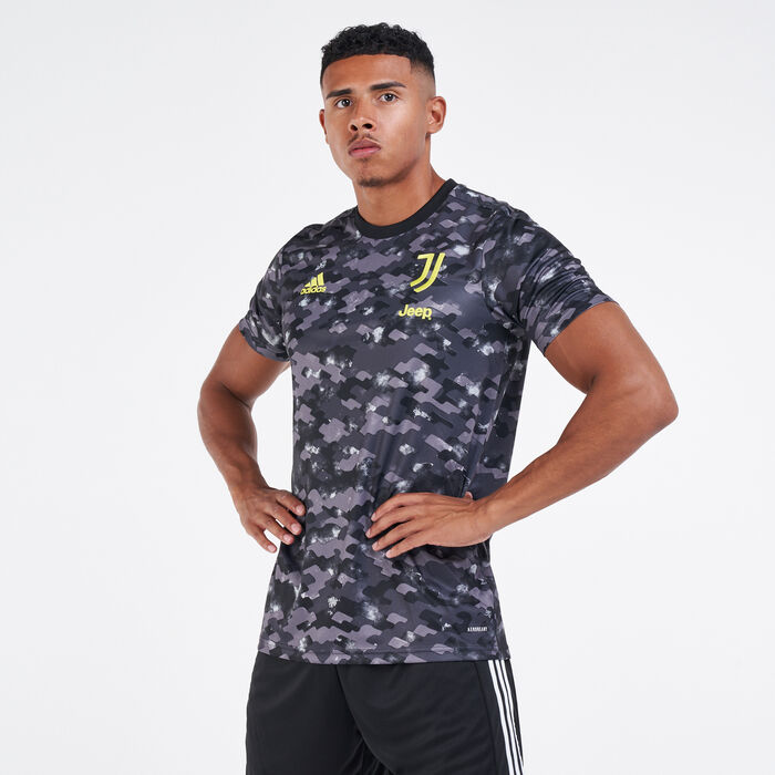 adidas Men's Juventus Pre-Match Jersey - 2021/22 Grey adidas Men's Juventus Pre-Match Jersey - 2021/22 Grey image number 0
