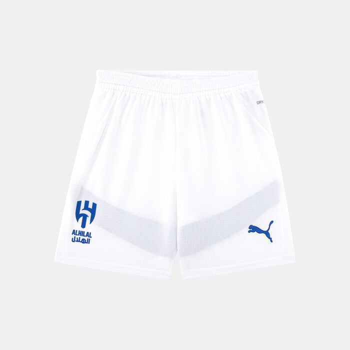 PUMA Kids' Al Hilal 24/25 Third Replica Football Shorts White PUMA Kids' Al Hilal 24/25 Third Replica Football Shorts White image number 0