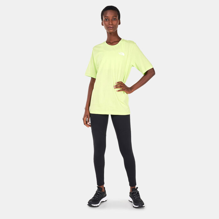 The North Face Women's Simple Dome T-Shirt Green image number 2