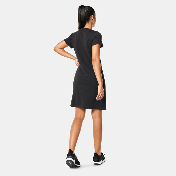 PUMA Women's Essentials Logo Dress Black PUMA Women's Essentials Logo Dress Black image number 1