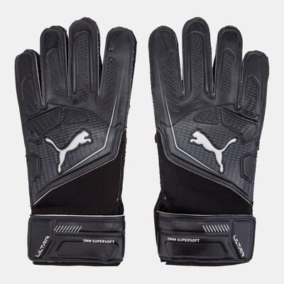 PUMA Men's Ultra Play Football Goalkeeper Gloves Grey PUMA Men's Ultra Play Football Goalkeeper Gloves Grey
