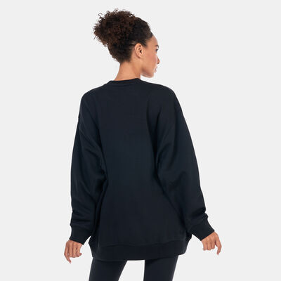 adidas Women's All SZN Graphic Sweatshirt Black