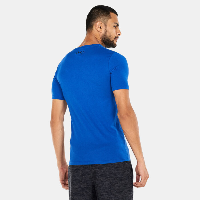 Under Armour Men's Sportstyle Left Chest Logo T-Shirt Blue Under Armour Men's Sportstyle Left Chest Logo T-Shirt Blue image number 1