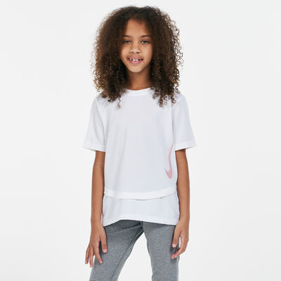 Nike Kids' Dri-FIT Instacool T-Shirt White