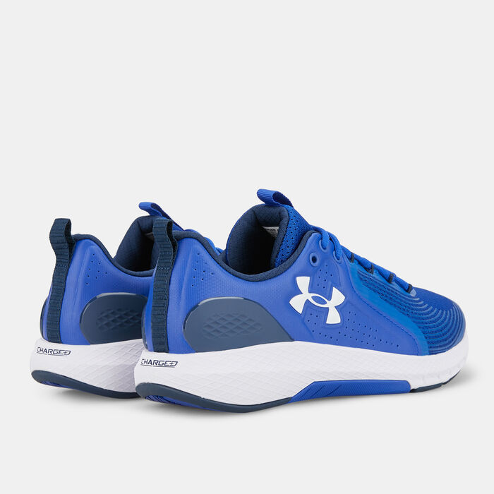 Under Armour Men's UA Charged Commit 3 Training Shoe Blue Under Armour Men's UA Charged Commit 3 Training Shoe Blue image number 3