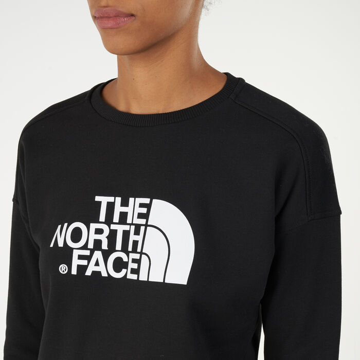 The North Face The NorthfaceDrew Peak Crew Sweatshirt Black The North Face The NorthfaceDrew Peak Crew Sweatshirt Black image number 3