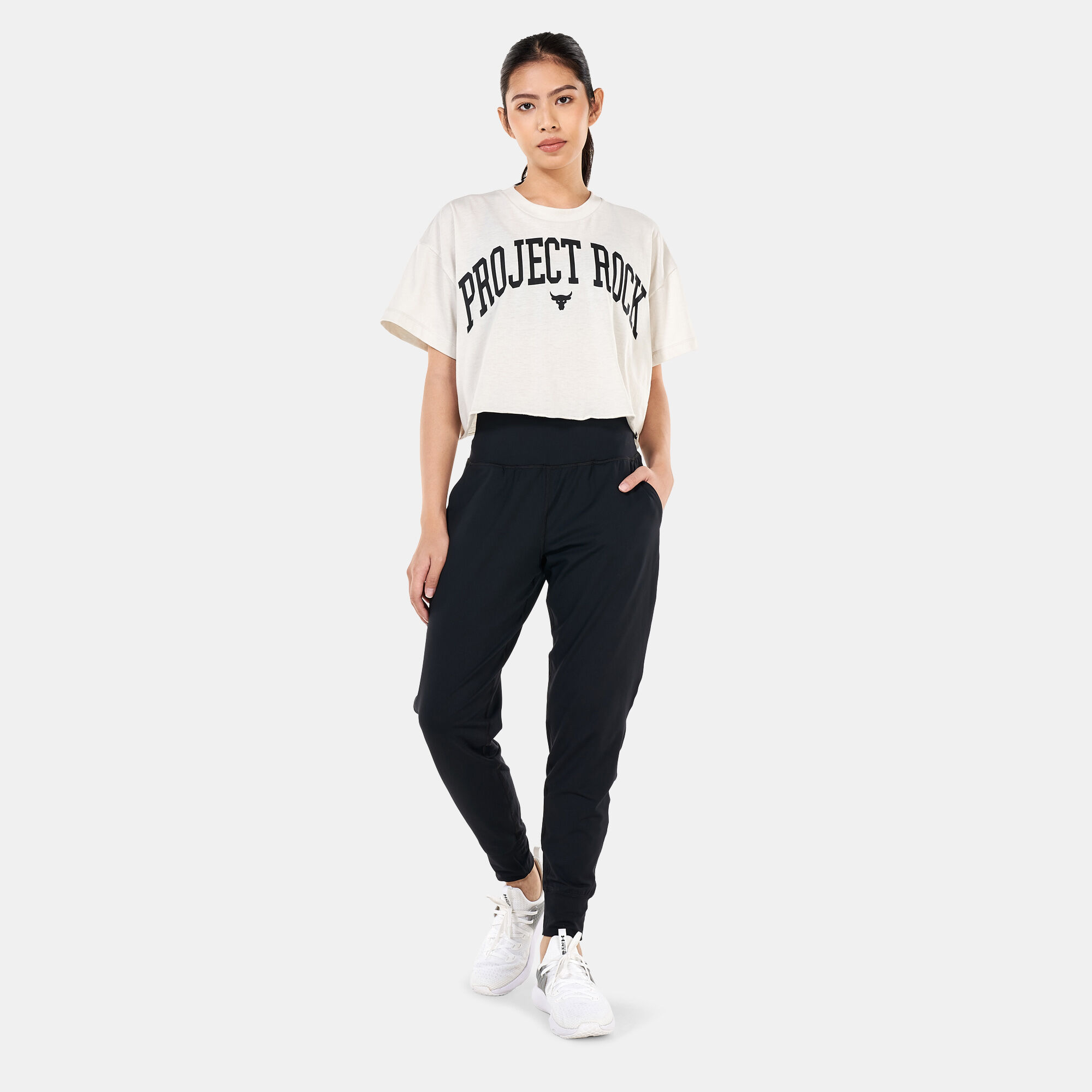 Women s UA Meridian Joggers Black Under Armour in Qatar SSS