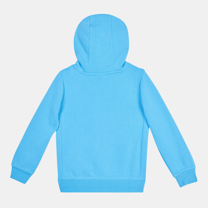 Nike Kids' Club Fleece Pullover Hoodie Blue Nike Kids' Club Fleece Pullover Hoodie Blue image number 1