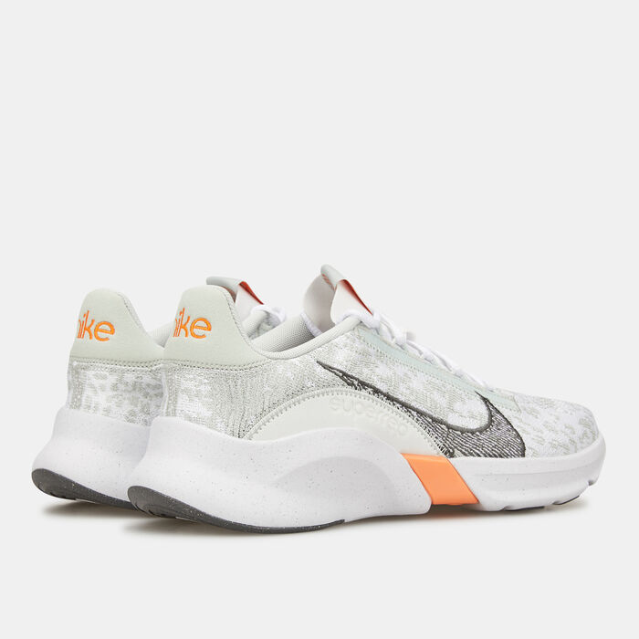 Nike Men's SuperRep Go 3 Next Nature Flyknit Training Shoes Grey image number 3