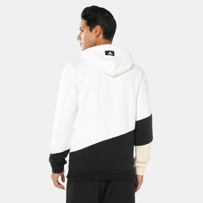 adidas Men’s Sportswear Colourblock Hoodie White