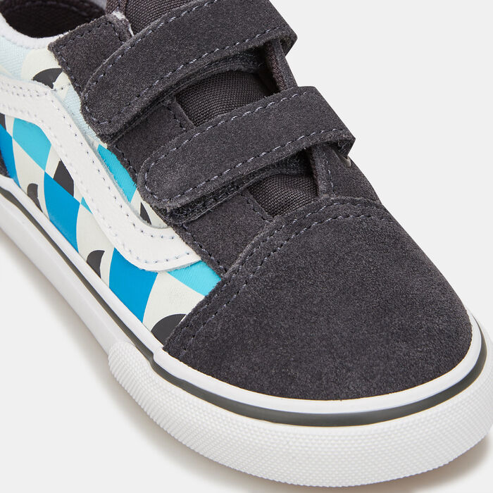 Vans Kids' Old Skool V Unisex Shoe Black image number 4