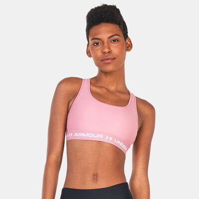 Under Armour Women's Armour Medium-Support Training Sports Bra Pink Under Armour Women's Armour Medium-Support Training Sports Bra Pink