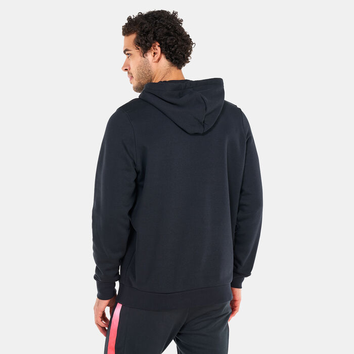 Under Armour Men's UA Essential Fleece Hoodie Black image number 1