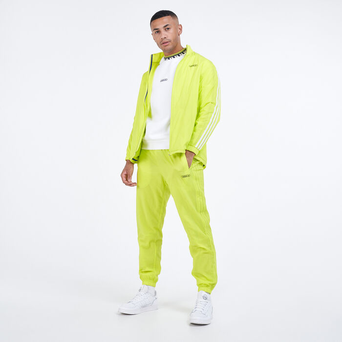 adidas Men's Reverse Track Jacket Green adidas Men's Reverse Track Jacket Green image number 2
