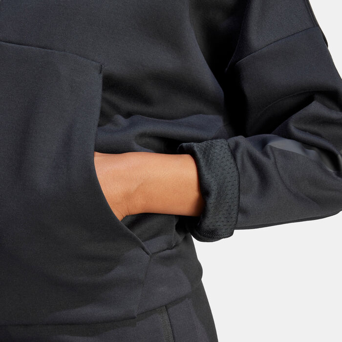 adidas Women's Z.N.E. Hoodie Black image number 4