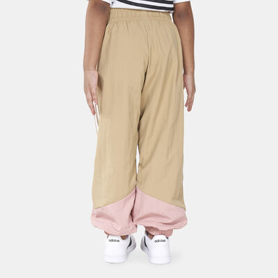 adidas Originals Kids' Woven Track Pants Beige