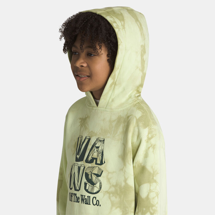 Vans Kids' Top Trail Head Hoodie Green image number 3