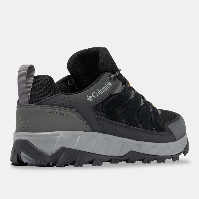 Columbia Men's Strata Trail Low Waterproof Boots Black image number 2