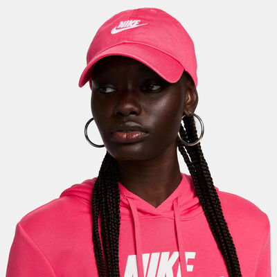 Nike Club Unstructured Futura Wash Cap Pink