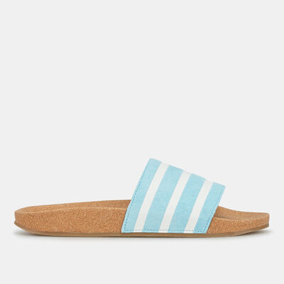 adidas Women's Adilette Slides Brown adidas Women's Adilette Slides Brown