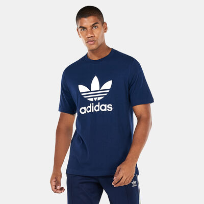 adidas Originals Men's Adicolor Classics Trefoil T-Shirt Blue