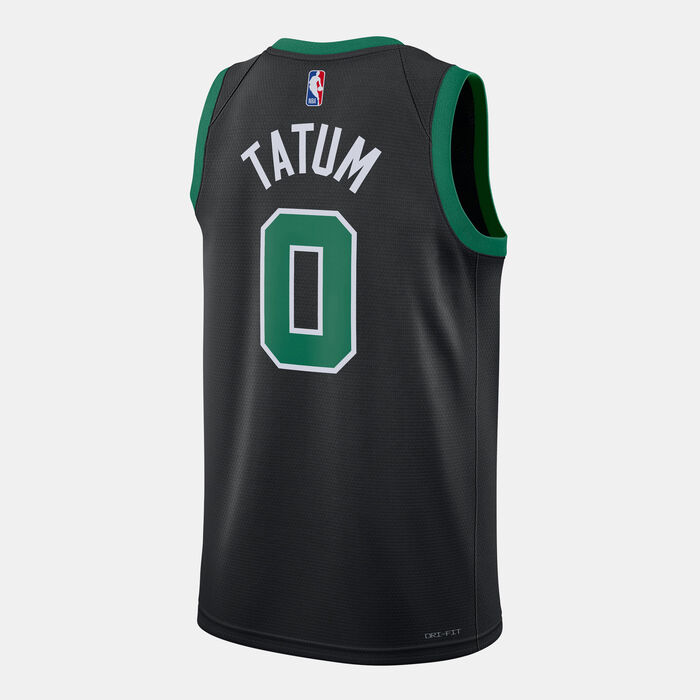 Jordan Men's 22/23 NBA Boston Celtics Jayson Tatum Statement Edition Swingman Basketball Jersey Black Jordan Men's 22/23 NBA Boston Celtics Jayson Tatum Statement Edition Swingman Basketball Jersey Black image number 3