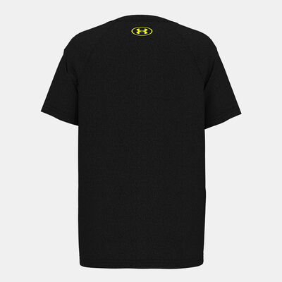 Under Armour Kids' UA Tech™ Split Wordmark T-Shirt Black